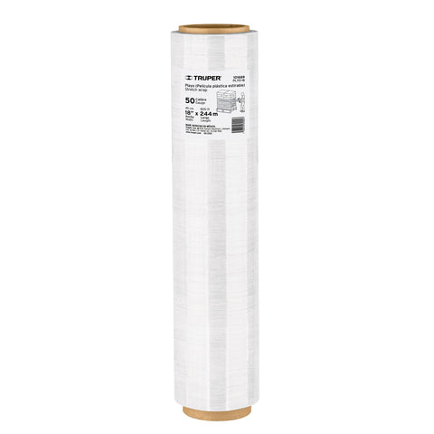 PLAYO PELICULA PLASTICA ESTIRABLE (VITAFIL) CAL.50 18"X244M