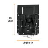 PORTA HTAS DE PIEL 7 COMPART/ECONOMICO