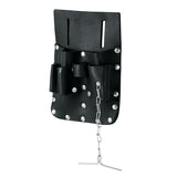 PORTA HTAS DE PIEL 7 COMPART/ECONOMICO