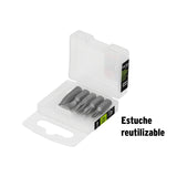 JGO DE PUNTAS PHILLIPS/PLANAS 1' BLISTER CON 5 PZAS