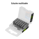 ESTUCHE CON PUNTAS DE CRUZ 1" 25 MM PIEZA