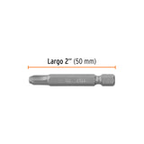 ESTUCHE CON 15 PUNTAS DE CRUZ PH3 LARGO 2', TRUPER EXPERT
