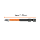 JUEGO DE 5 PUNTAS DE IMPACTO PHILLIPS PH2 TRUPER