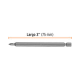 ESTUCHE CON 5 PUNTAS DE CRUZ PH0 LARGO 4', TRUPER EXPERT