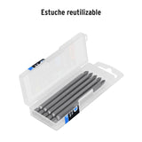 ESTUCHE CON 5 PUNTAS DE CRUZ PH1 LARGO 4', TRUPER EXPERT