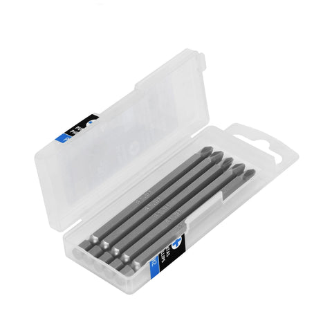ESTUCHE CON 5 PUNTAS DE CRUZ PH2 LARGO 4', TRUPER EXPERT