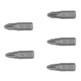 ESTUCHE CON 5 PUNTAS POZIDRIV PZ2 LARGO 1', TRUPER EXPERT