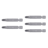 ESTUCHE CON 5 PUNTAS POZIDRIV PZ3 LARGO 2', TRUPER EXPERT