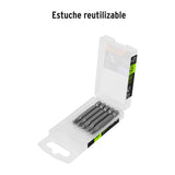 ESTUCHE CON 5 PUNTAS POZIDRIV PZ3 LARGO 2', TRUPER EXPERT