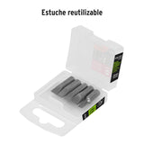 JUEGO DE 5 PUNTAS PLANAS COMBINADAS LARGO 1', TRUPER EXPERT