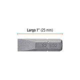 ESTUCHE CON 5 PUNTAS PLANAS DE 9/32' LARGO 1', TRUPER EXPERT