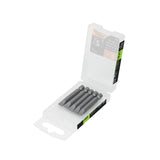 ESTUCHE CON 5 PUNTAS PLANAS 9/32" BLISTER CON 5 PIEZAS
