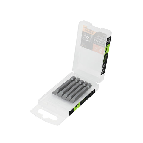 ESTUCHE CON 5 PUNTAS PLANAS 9/32" BLISTER CON 5 PIEZAS