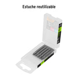 ESTUCHE CON 5 PUNTAS DOBLES PH2 Y 9/32' LARGO 2', EXPERT