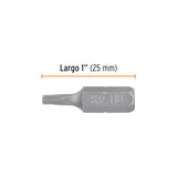 PUNTAS T10 1' P/DES-PUN-290 (BLISTER CON 5 PZAS IGUALES)
