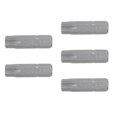 ESTUCHE CON 5 PUNTAS TORX T40 LARGO 1', TRUPER EXPERT