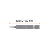 ESTUCHE CON 5 PUNTAS TORX T6 LARGO 2', TRUPER EXPERT