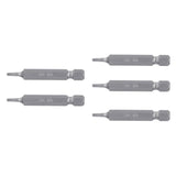 ESTUCHE CON 5 PUNTAS TORX T8 LARGO 2', TRUPER EXPERT