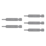 ESTUCHE CON 5 PUNTAS TORX T9 LARGO 2', TRUPER EXPERT