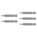 ESTUCHE CON 5 PUNTAS TORX T10 LARGO 2', TRUPER EXPERT