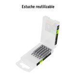 ESTUCHE CON 5 PUNTAS TORX T10 LARGO 2', TRUPER EXPERT