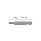 ESTUCHE CON 5 PUNTAS TORX T27 LARGO 2', TRUPER EXPERT