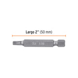 ESTUCHE CON 5 PUNTAS TORX T20 CON SEGURO LARGO 2', EXPERT