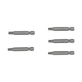 ESTUCHE CON 5 PUNTAS TORX T27 CON SEGURO LARGO 2', EXPERT