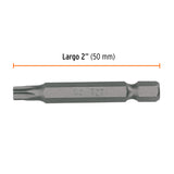 ESTUCHE CON 5 PUNTAS TORX T27 CON SEGURO LARGO 2', EXPERT