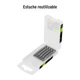 ESTUCHE CON 5 PUNTAS TORX T30 CON SEGURO LARGO 2', EXPERT