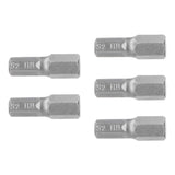 ESTUCHE CON 5 PUNTAS HEXAGONALES DE 8 MM LARGO 1', EXPERT