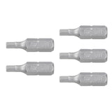 ESTUCHE CON 5 PUNTAS HEXAGONALES DE 1/8MM LARGO 1', EXPERT