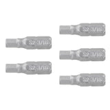 ESTUCHE CON 5 PUNTAS HEXAGONALES DE 3/16MM LARGO 1', EXPERT