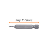 ESTUCHE CON 5 PUNTAS HEXAGONALES DE 2 MM LARGO 2', EXPERT