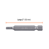 ESTUCHE CON 5 PUNTAS HEXAGONALES DE 3 MM LARGO 2', EXPERT