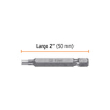 ESTUCHE CON 5 PUNTAS HEXAGONALES DE 4 MM LARGO 2', EXPERT