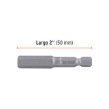 ESTUCHE CON 5 PUNTAS HEXAGONALES DE 5/32MM LARGO 2', EXPERT