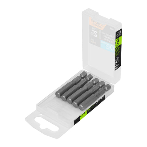 ESTUCHE CON 5 PUNTAS HEXAGONALES DE 5/32MM LARGO 2', EXPERT