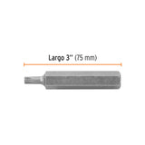 JUEGO DE 4 PUNTAS BRISTL COMBINADAS LARGO 3"
