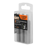 ESTUCHE CON 3 PUNTAS BRISTOL M6 LARGO 3', TRUPER EXPERT