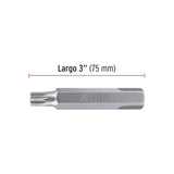 ESTUCHE CON 3 PUNTAS BRISTOL M10 LARGO 3', TRUPER EXPERT