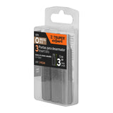 ESTUCHE CON 3 PUNTAS BRISTOL M12 LARGO 3', TRUPER EXPERT