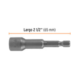 ESTUCHE CON 5 DADOS MAGNITICOS DE 10 MM LARGO 2', EXPERT