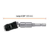 ADAPTADOR ARTICULADO DE 120 MM MAGNITICO PARA PUNTAS, EXPERT