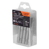 ESTUCHE CON 5 DADOS MAGNITICOS DE 3/16' LARGO 2', EXPERT