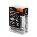 ESTUCHE CON 15 DADOS MAGNITICOS DE 3/8' LARGO 2', EXPERT