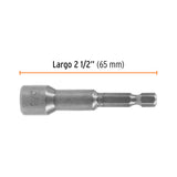 ESTUCHE CON 15 DADOS MAGNITICOS DE 3/8' LARGO 2', EXPERT