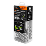 ESTUCHE CON 50 DADOS MAGNITICOS DE 3/8' LARGO 2', EXPERT