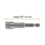 ESTUCHE CON 50 DADOS MAGNITICOS DE 3/8' LARGO 2', EXPERT
