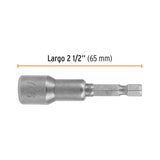 DADOS MAGNETICOS, 7/16", 5 PIEZAS POR PIEZA